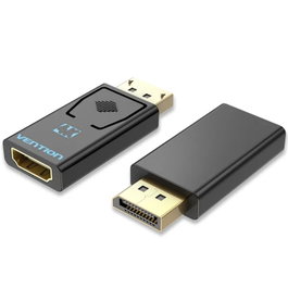 Vention Adaptador DisplayPort Macho a HDMI Hembra HBMB0 Negro